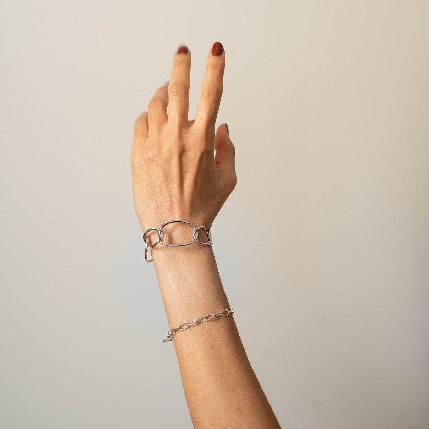 Link Cuff – Silver Bracelet